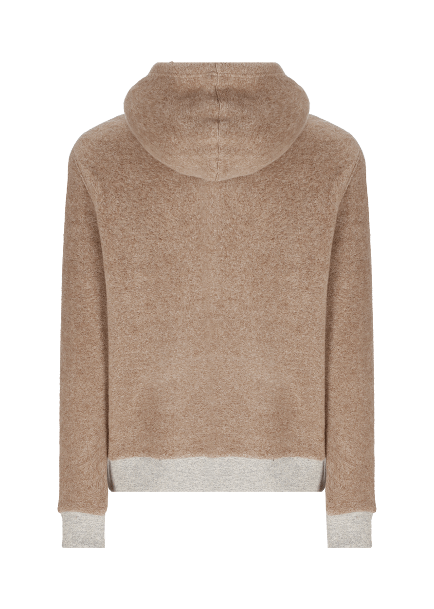 Luis Trenker Felpa con cappuccio con logo modello Luphilipp Convenienza