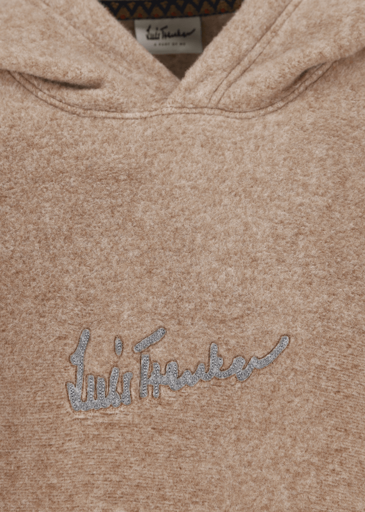 Luis Trenker Felpa con cappuccio con logo modello Luphilipp Convenienza