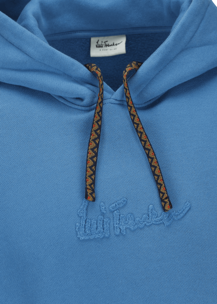 Luis Trenker Felpa con cappuccio con fascia jacquard modello Luphilipp Online