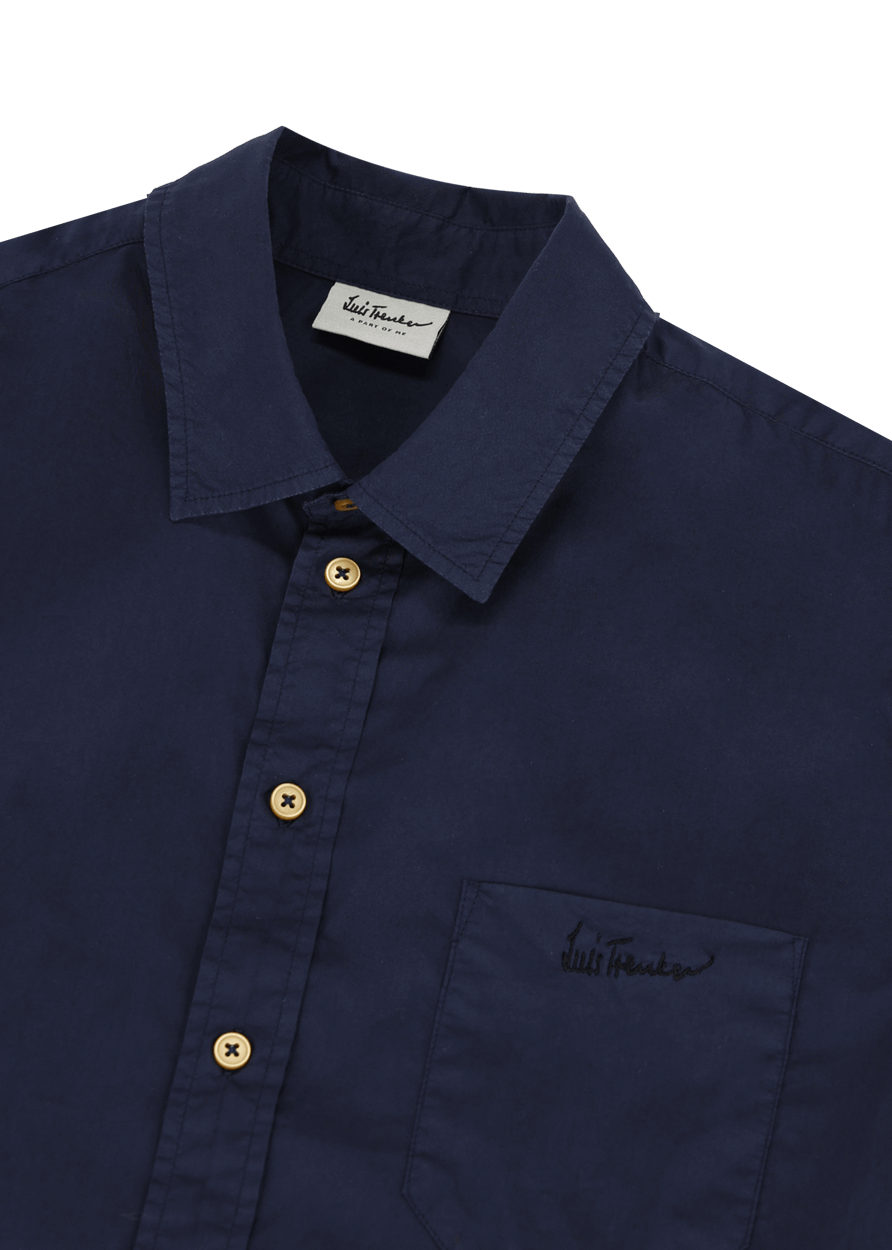 Luis Trenker Camicia in cotone modello Lubodo In Vendita