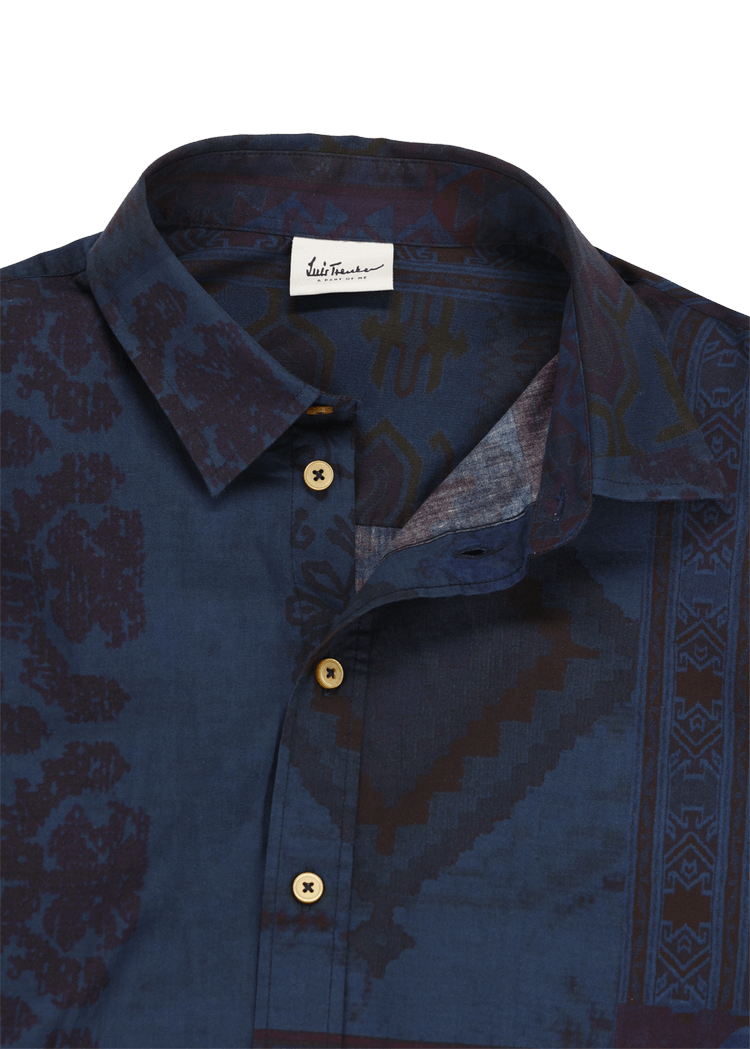 Luis Trenker Camicia con stampa modello Lubodo Hotsell