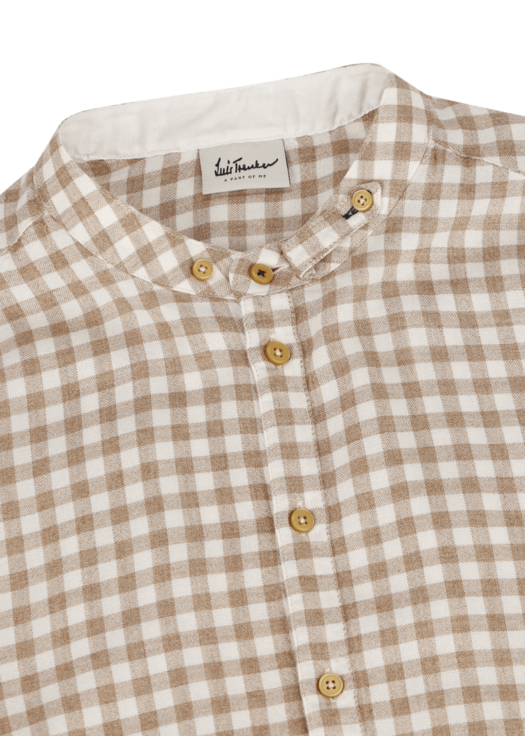 Luis Trenker Camicia con motivo vichy modello Lubernet Negozio