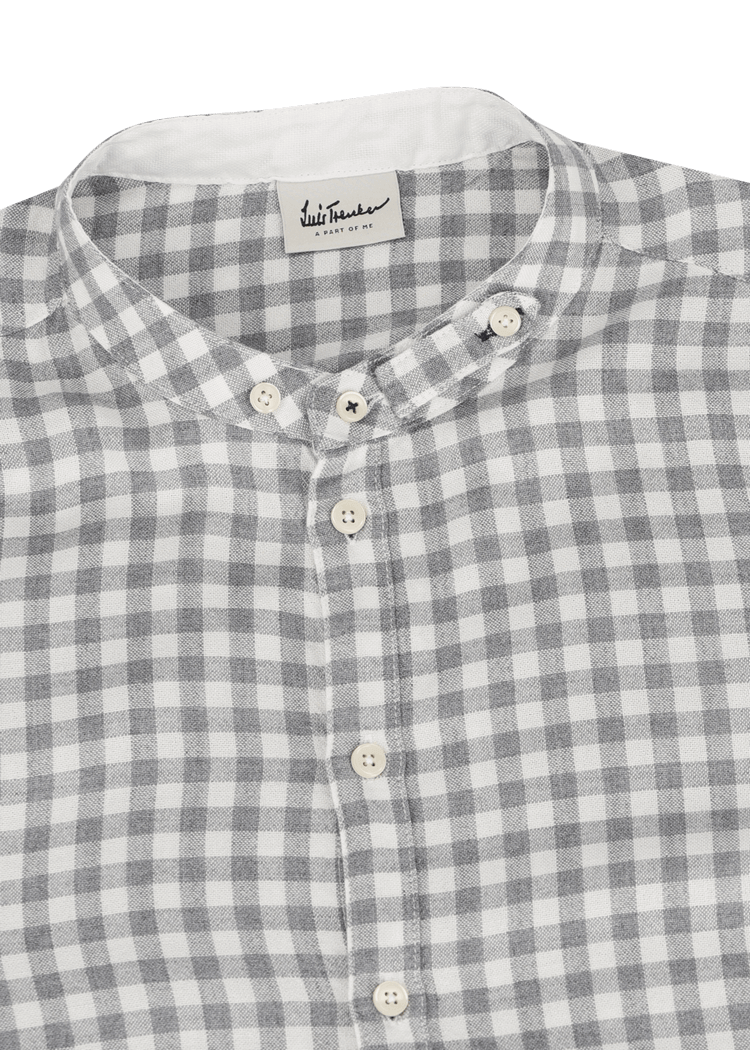 Luis Trenker Camicia con motivo vichy modello Lubernet In Saldo