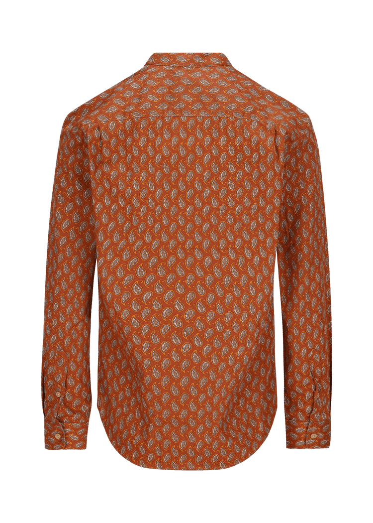 Luis Trenker Camicia con stampa modello Lubernet Nuova