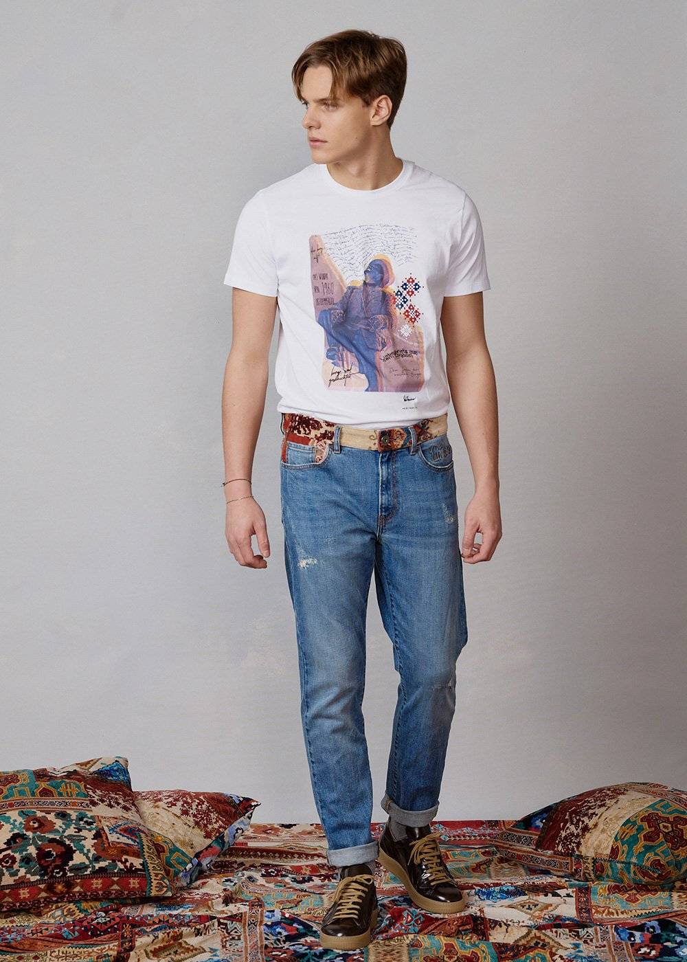 Luis Trenker Jeans a cinque tasche modello Lupetrus Prezzo di fabbrica