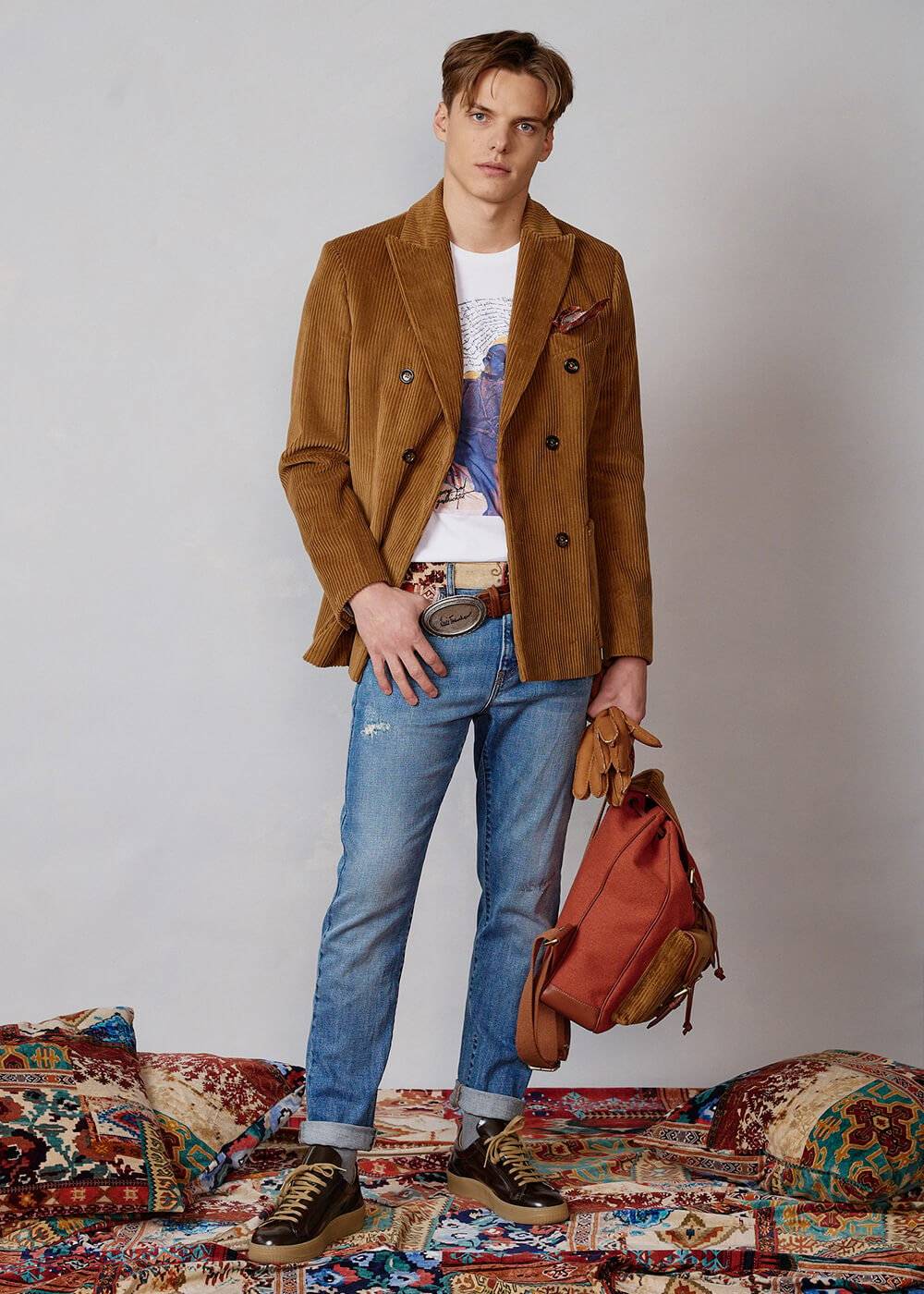 Luis Trenker Jeans a cinque tasche modello Lupetrus Prezzo di fabbrica