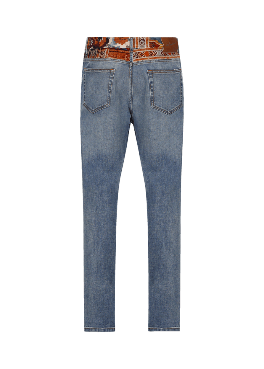 Luis Trenker Jeans a cinque tasche modello Lupetrus Prezzo di fabbrica