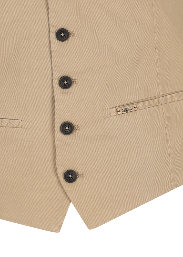Luis Trenker Gilet in cotone elasticizzato modello Lusebastian Nuovi prodotti