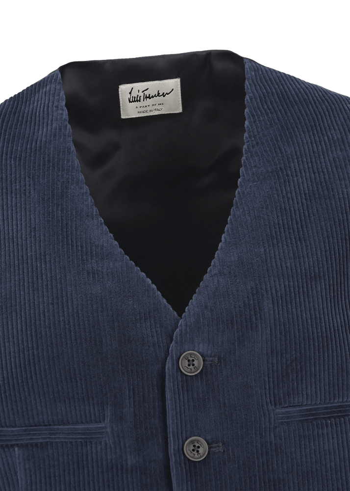 Luis Trenker Gilet in velluto a coste sottili modello Lusebastian Super Saving Price