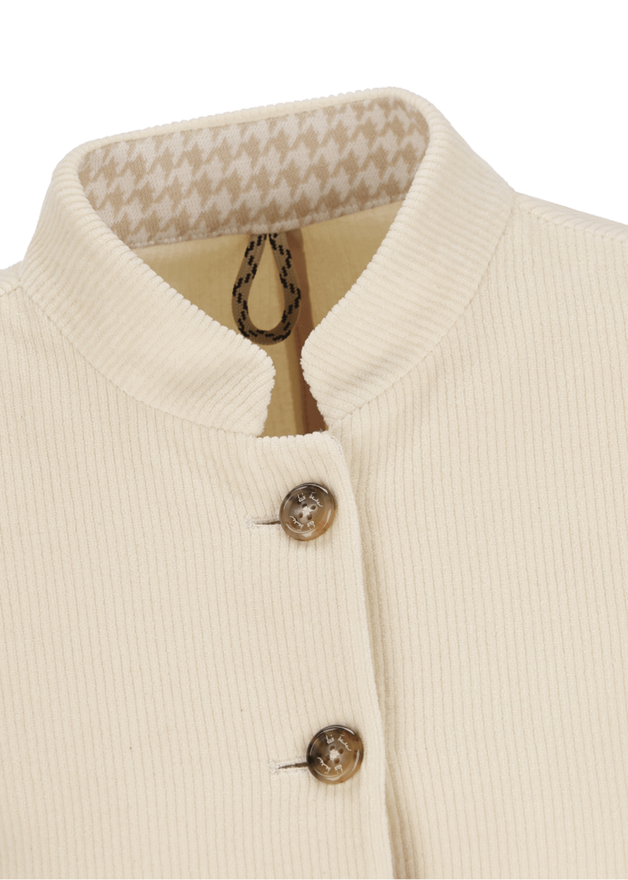 Luis Trenker Blazer in jersey di velluto a coste modello Luranda Fino al 50% di sconto