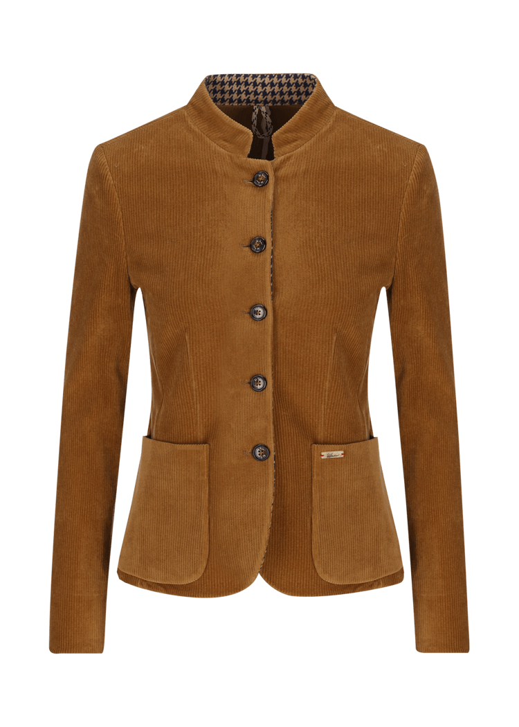 Luis Trenker Blazer in jersey di velluto a coste modello Luranda Fino al 60% di sconto