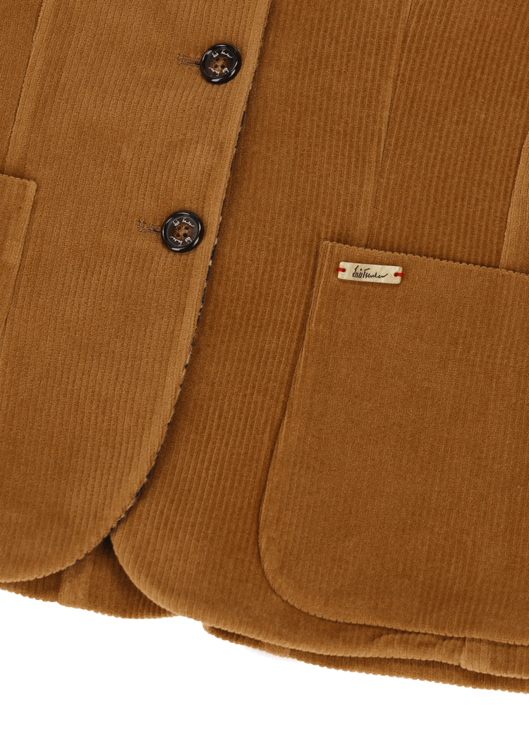 Luis Trenker Blazer in jersey di velluto a coste modello Luranda Fino al 60% di sconto