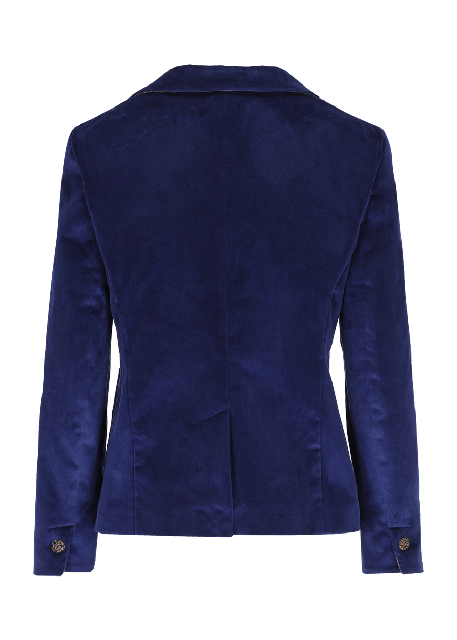 Luis Trenker Blazer in velluto con colletto a revers modello Luramea Fino al 55% di sconto