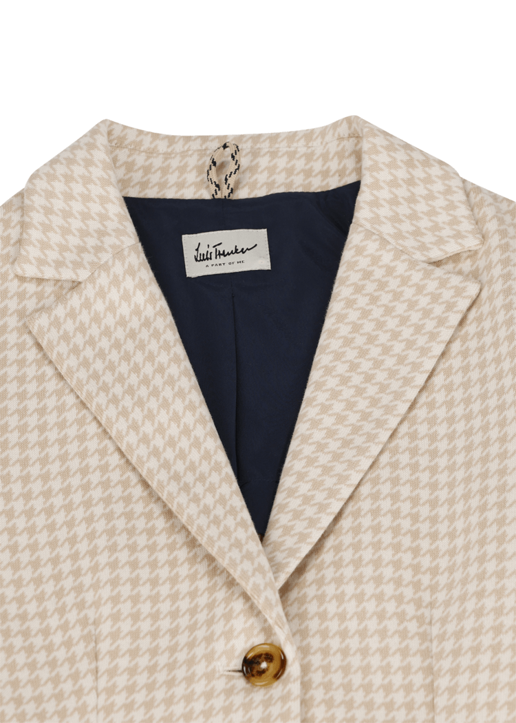Luis Trenker Blazer con motivo pied-de-poule modello Lurabea Enormi sconti