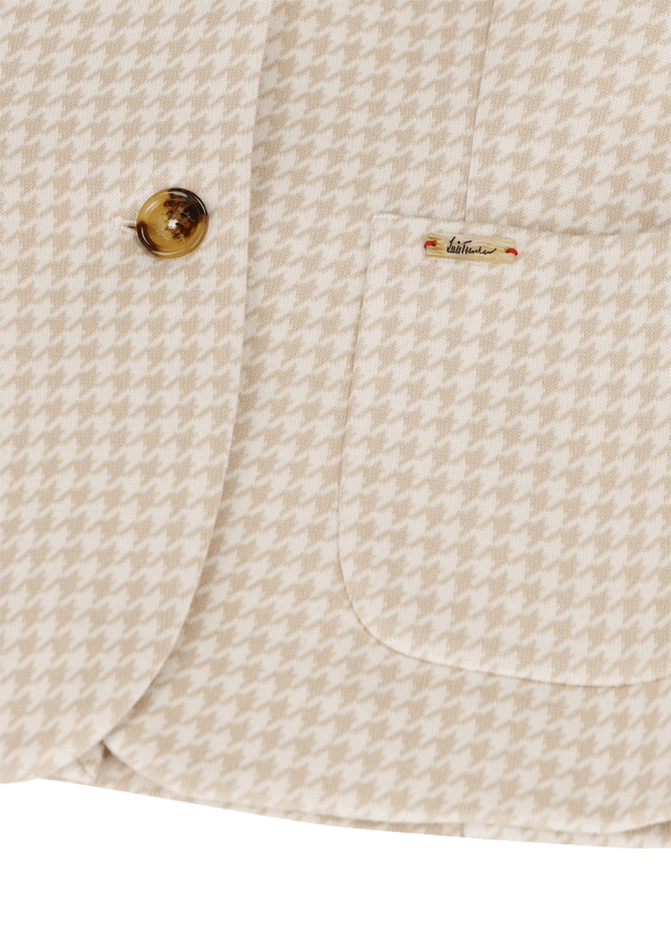 Luis Trenker Blazer con motivo pied-de-poule modello Lurabea Enormi sconti