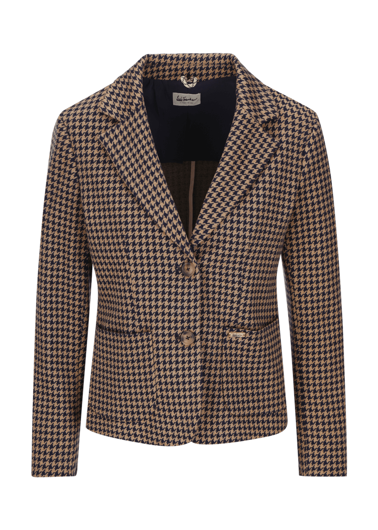 Luis Trenker Blazer con motivo pied-de-poule modello Lurabea 50% di sconto con spedizione gratuita