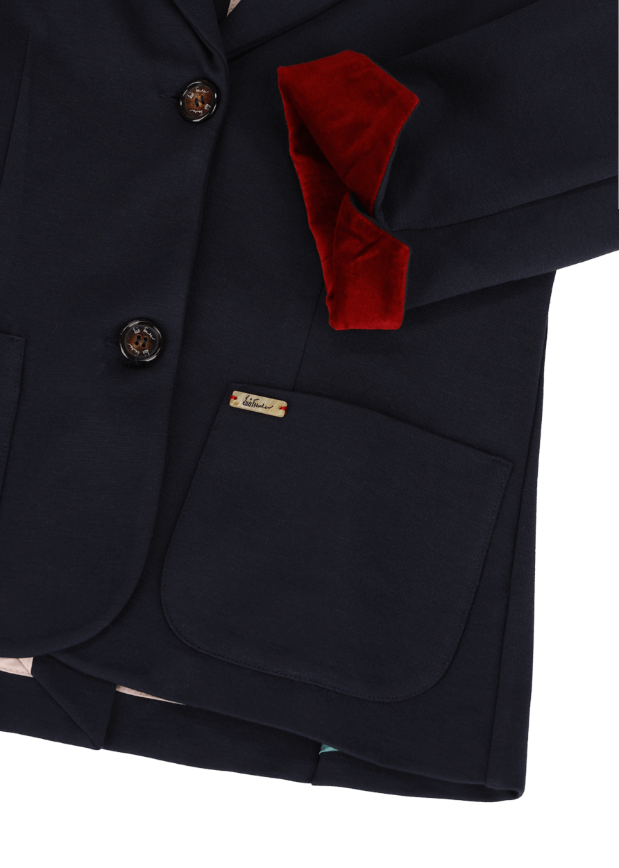 Luis Trenker Blazer in jersey modello Lurabea Trasporto libero internazionale