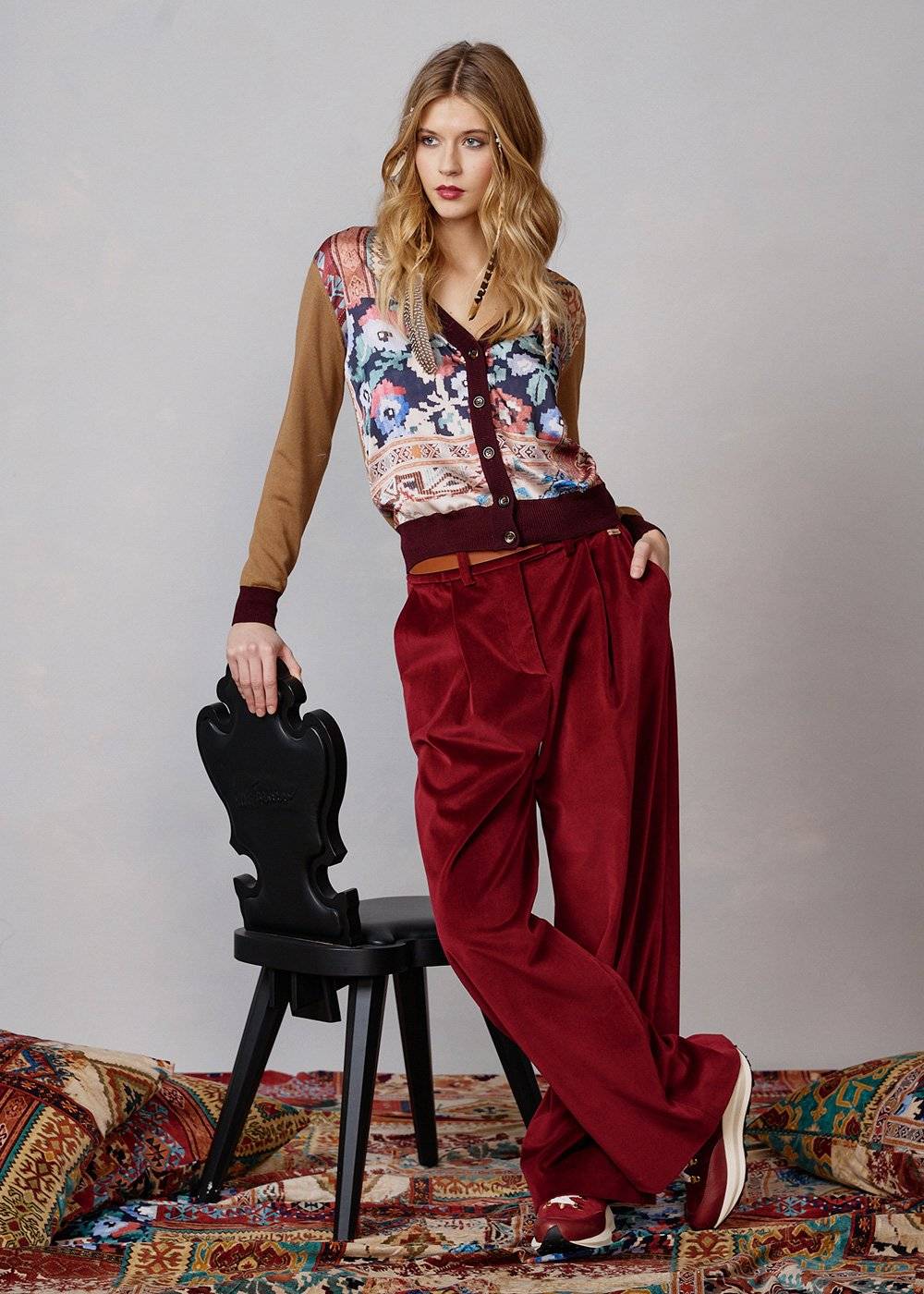 Luis Trenker Cardigan in un mix di materiali modello Luwaynet 50% di sconto per tempo limitato