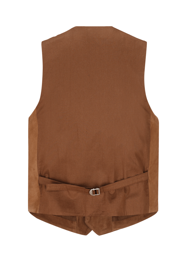 Luis Trenker Gilet in pelle scamosciata modello Luselim Qualità