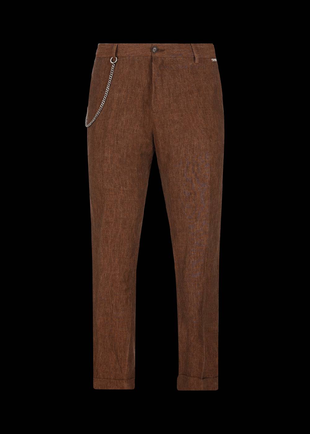 Luis Trenker Pantaloni chino in puro lino modello Lubruneu Fino Al -60%