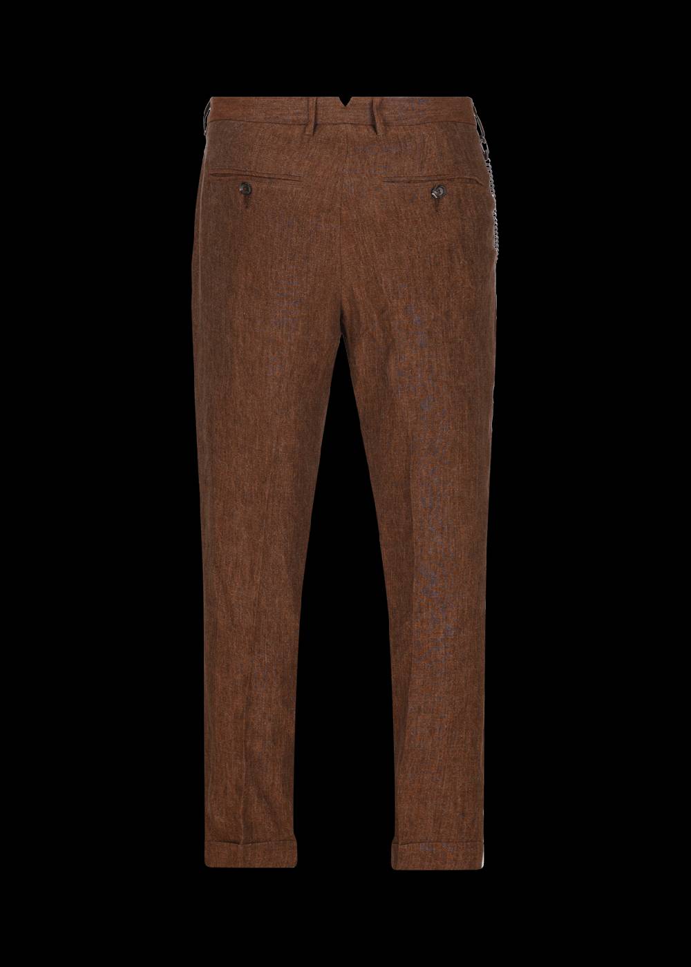 Luis Trenker Pantaloni chino in puro lino modello Lubruneu Fino Al -60%