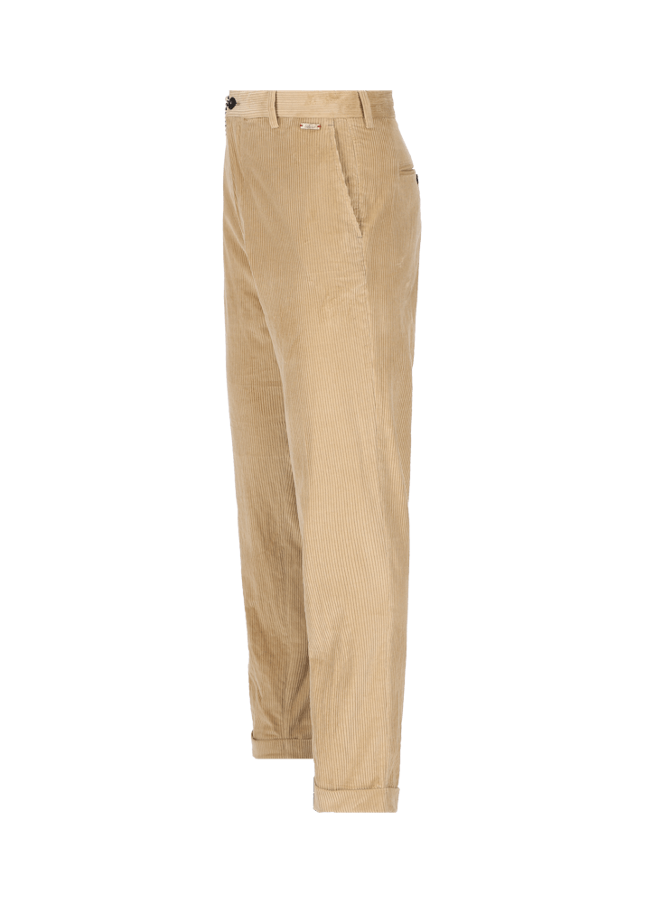 Luis Trenker Pantaloni chino in pregiato velluto a coste modello Lubruneu Prezzo Ridotto
