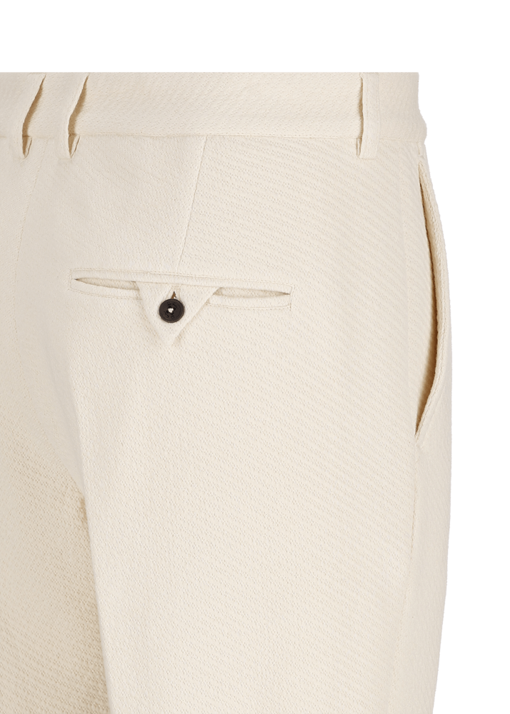 Luis Trenker Pantaloni chino in jersey felpato modello Lubrizzo Sconto