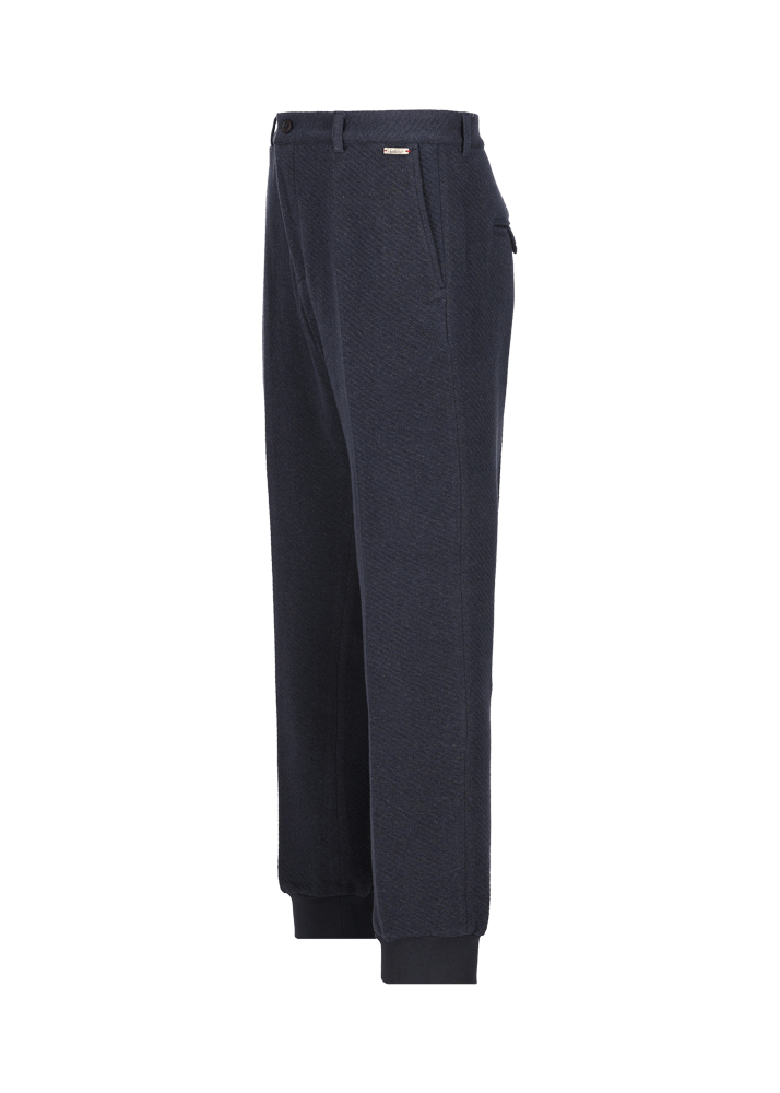 Luis Trenker Pantaloni chino in jersey felpato modello Lubrizzo Offerta