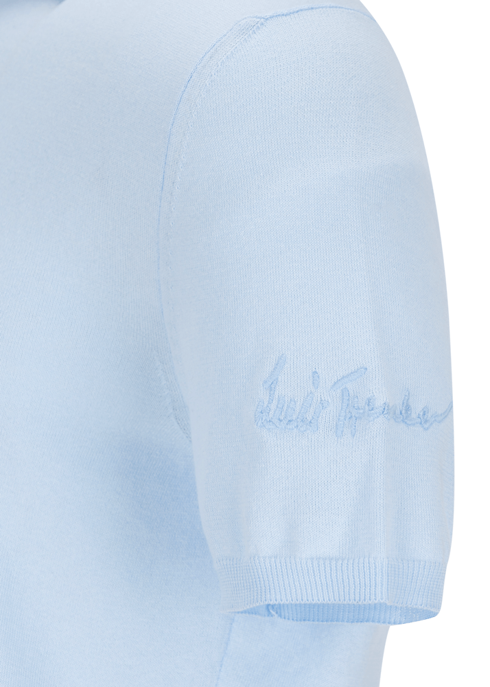 Luis Trenker Polo in maglia a maniche corte modello Luvic Comprare a buon mercato