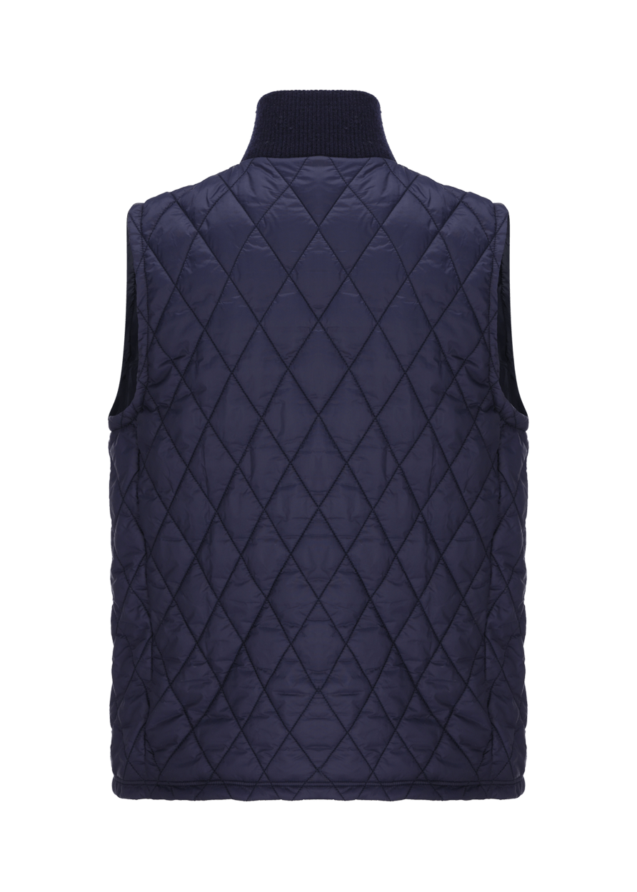 Luis Trenker Gilet trapuntato in nylon modello Lugus Cyber Monday