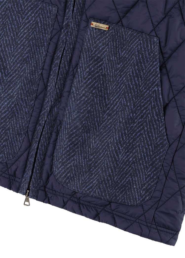 Luis Trenker Gilet trapuntato in nylon modello Lugus Cyber Monday