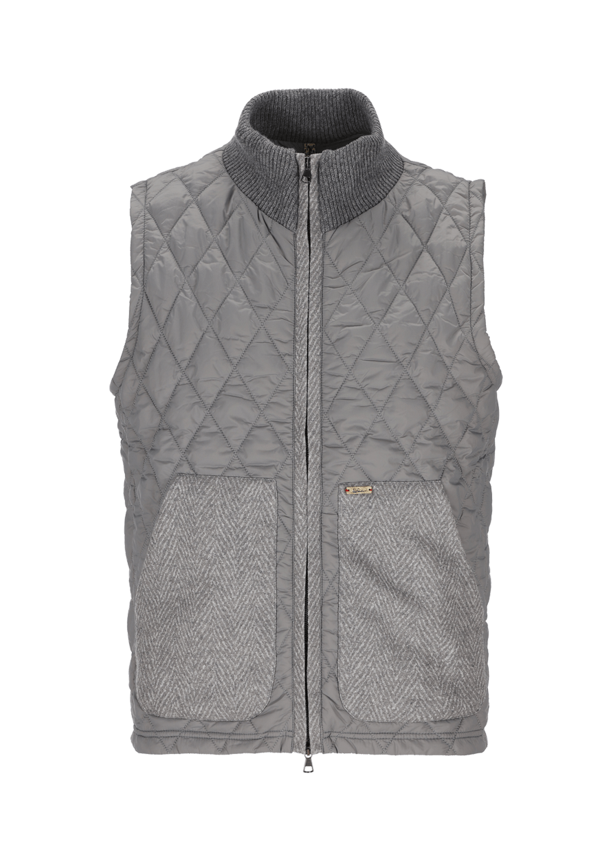 Luis Trenker Gilet trapuntato in nylon modello Lugus Offerta natalizia