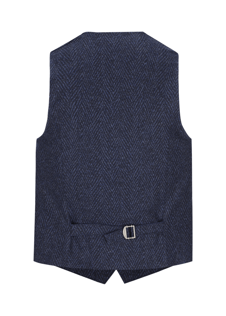 Luis Trenker Gilet in lana cotta modello Lusebastian Offerta Pasqua