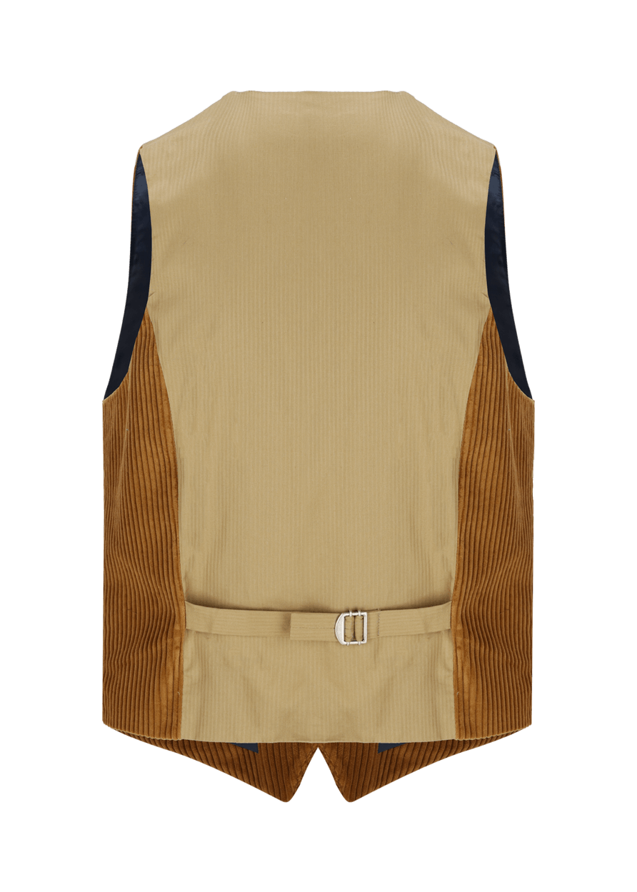 Luis Trenker Gilet in velluto a coste modello Lusebastian Offerta San Valentino