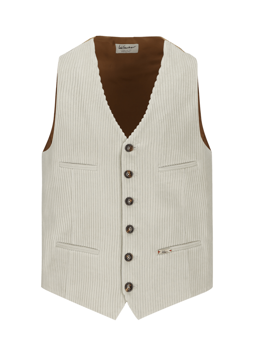 Luis Trenker Gilet in velluto a coste modello Lusebastian Offerta Anniversario