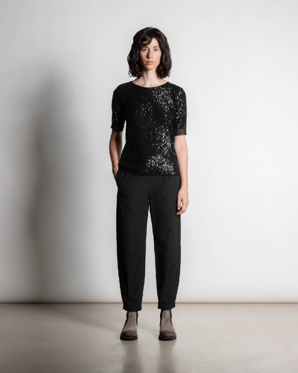 Rialto 48 T-SHIRT CON PAILLETTES Promozione