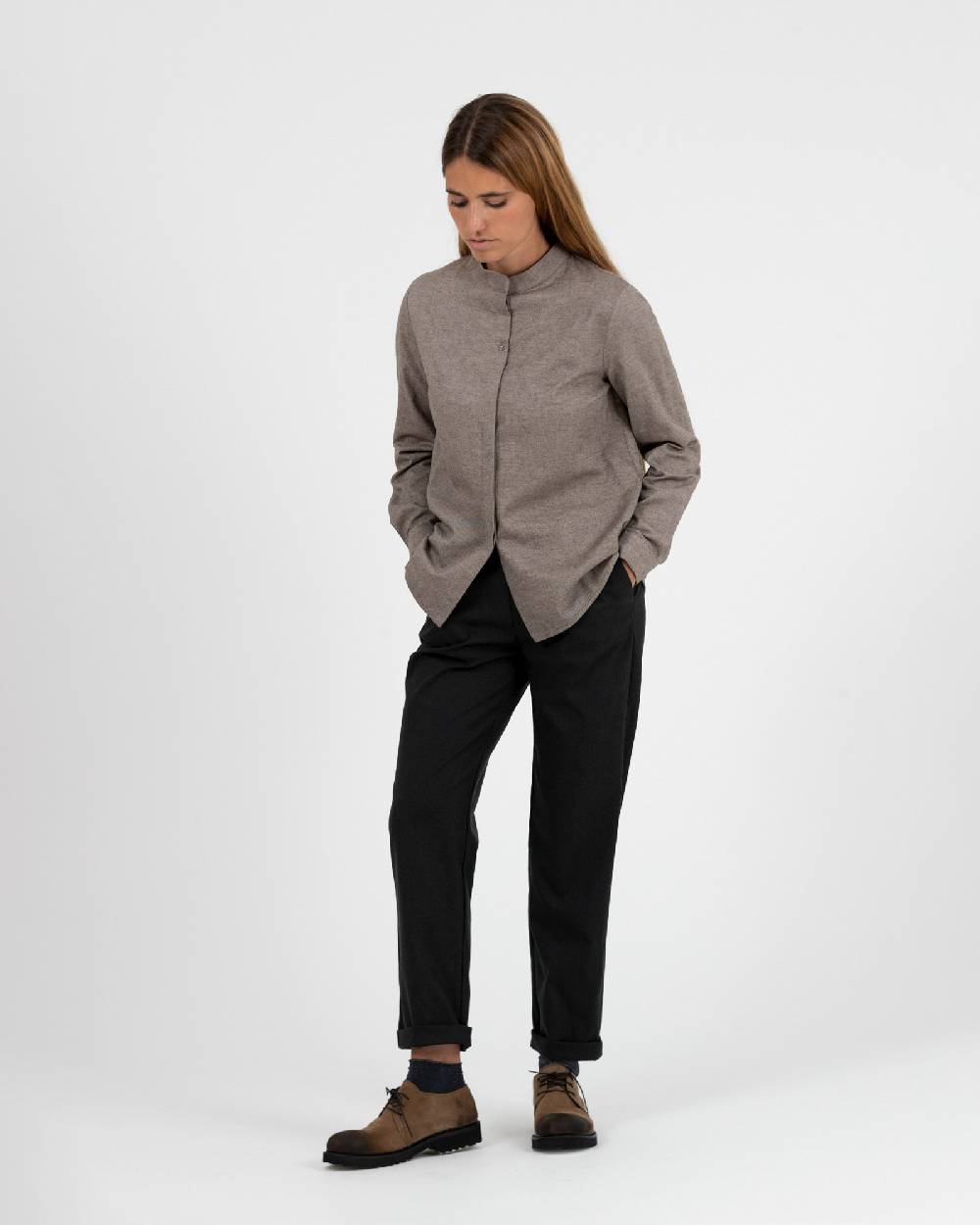 Rialto 48 CAMICIA CON BOTTONE SWAROVSKI Nuovo