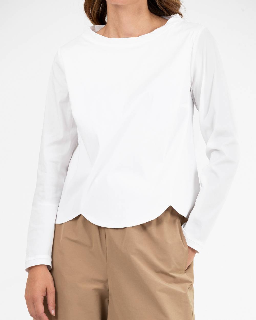Rialto 48 CAMICIA CON ORLO SMERLATO Vendita