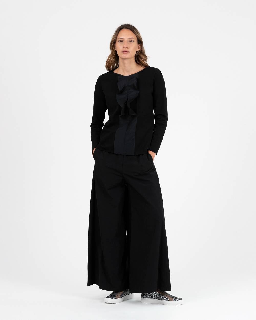 Rialto 48 PANTALONE A GAMBA LARGA Promozione