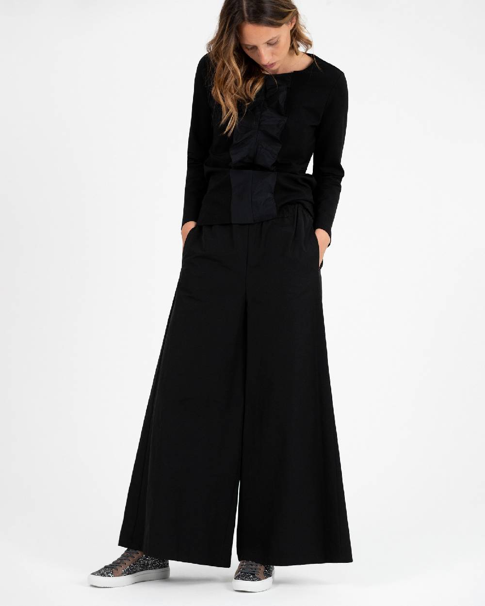 Rialto 48 PANTALONE A GAMBA LARGA Promozione