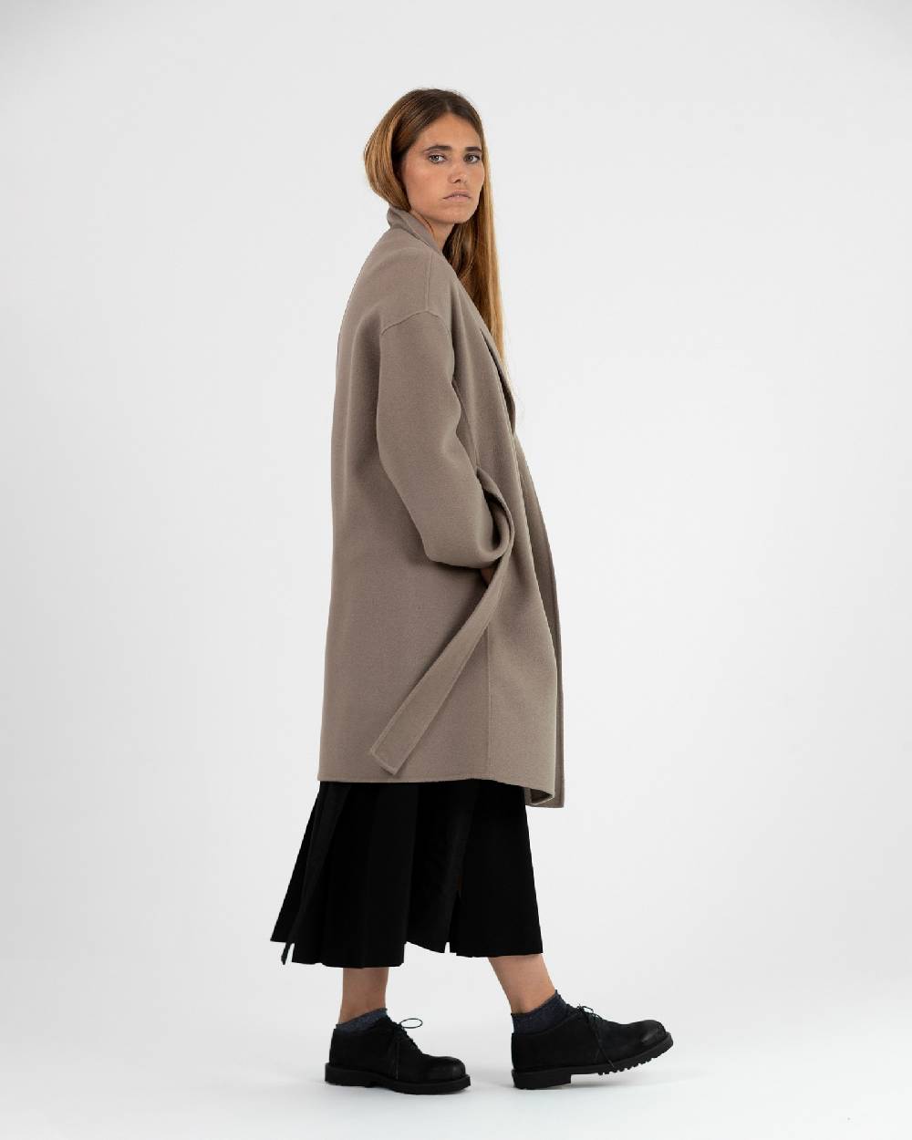 Rialto 48 CAPPOTTO CON CINTURA Vendita Calda