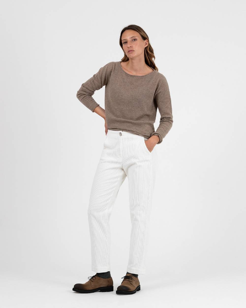 Rialto 48 PANTALONE DRITTO IN VELLUTO