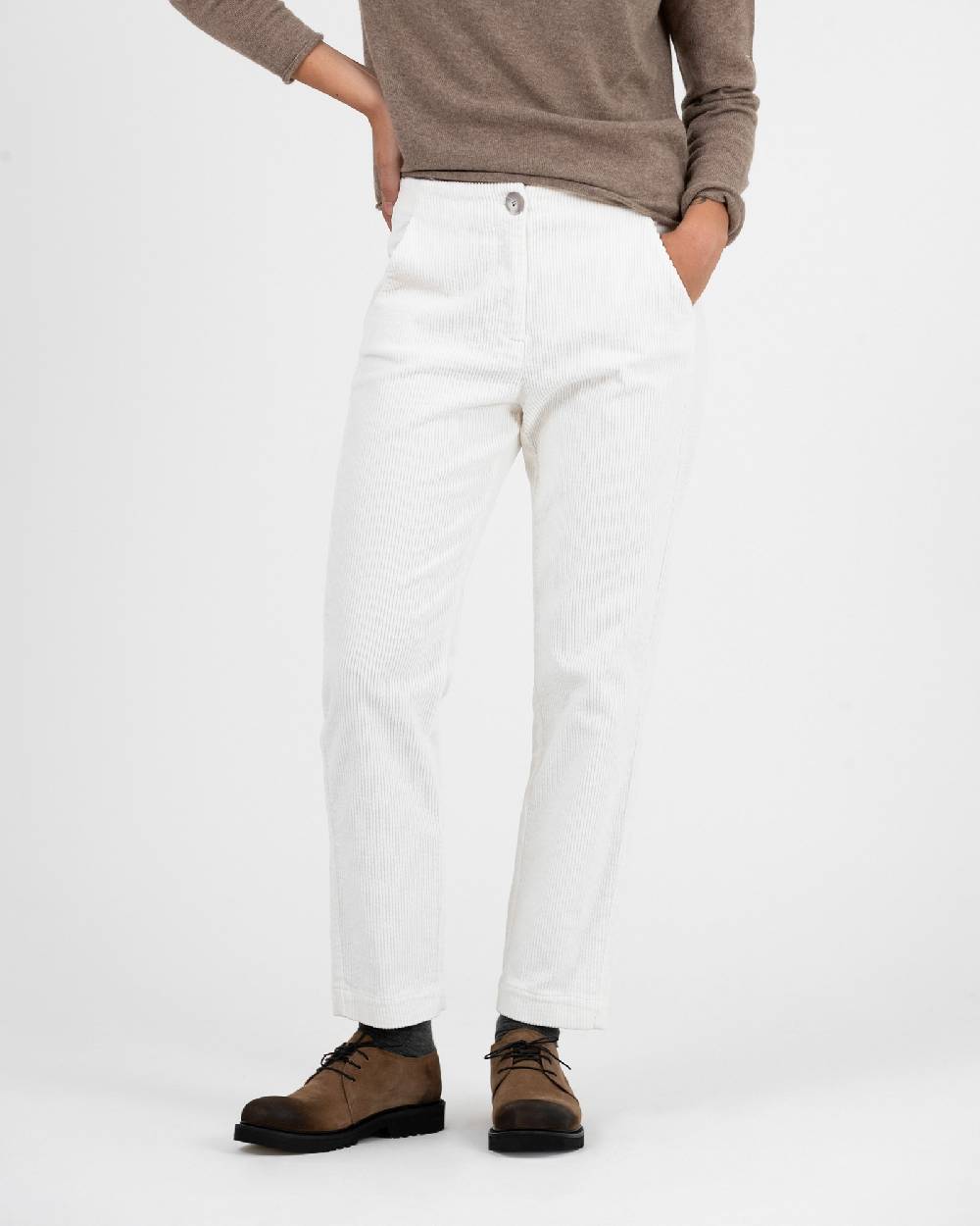 Rialto 48 PANTALONE DRITTO IN VELLUTO Spedizione Gratuita