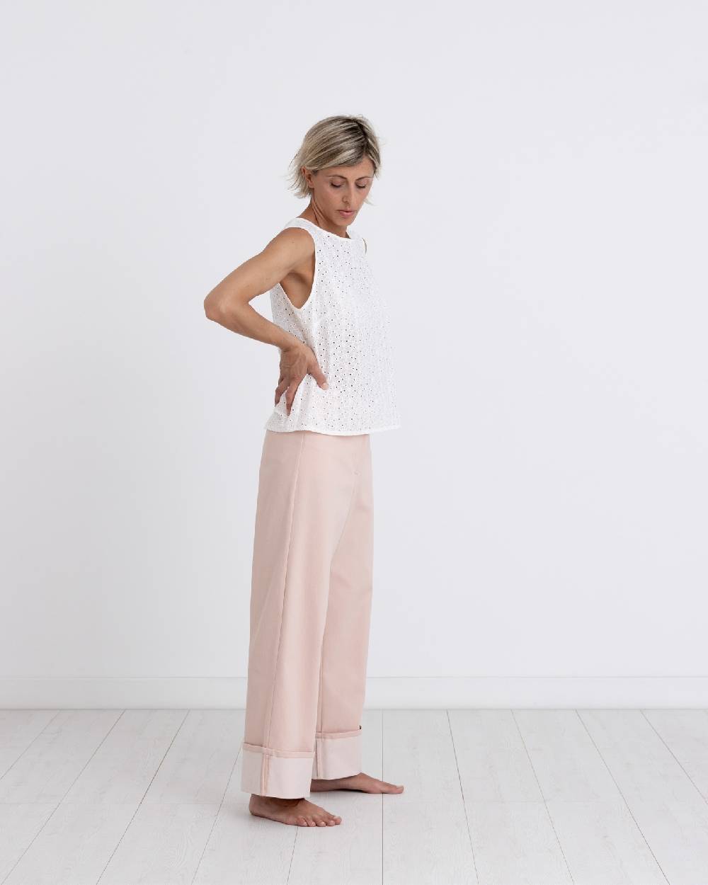 Rialto 48 PANTALONE AMPIO Consegna Veloce