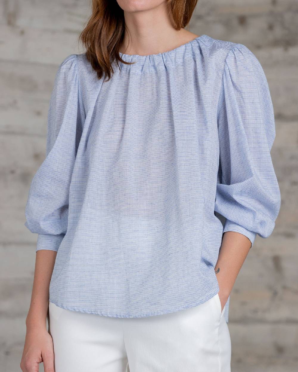 Rialto 48 CAMICIA CON COLLO ARRICCIATO Novità