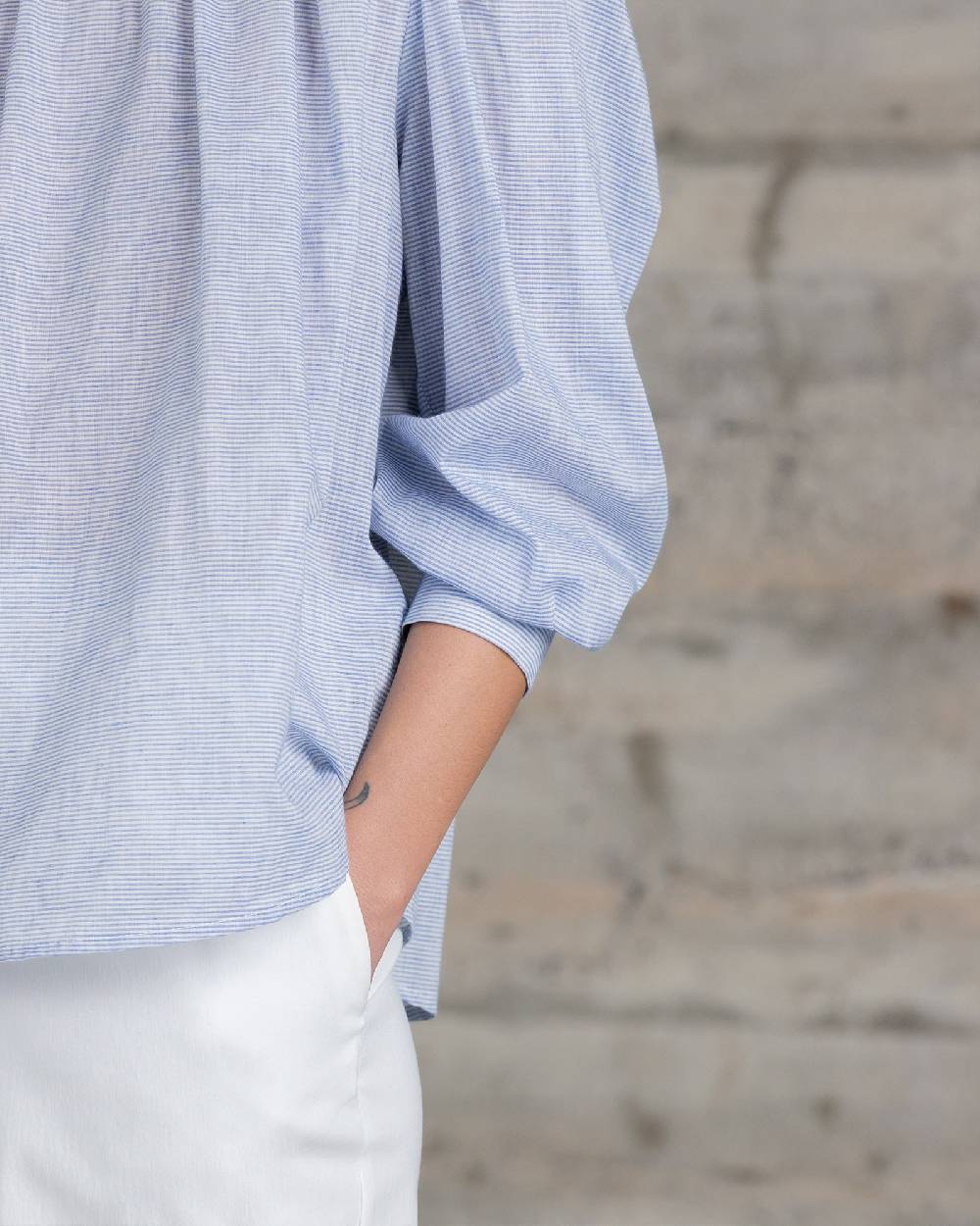 Rialto 48 CAMICIA CON COLLO ARRICCIATO Novità