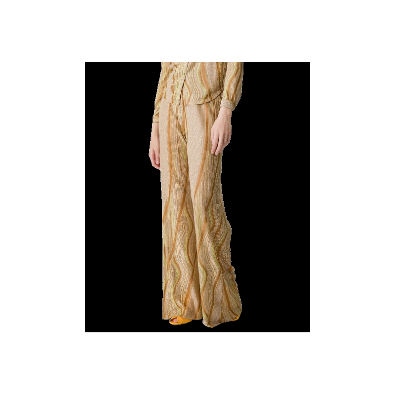 Roberto Fanella forte_forte pantalone lurex jacquard jersey Pezzi Unici
