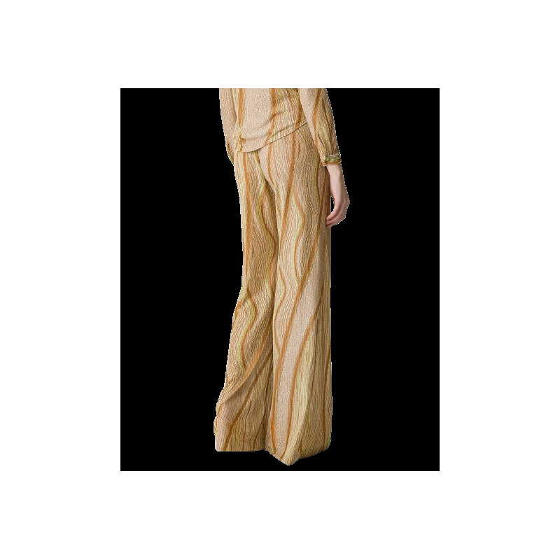 Roberto Fanella forte_forte pantalone lurex jacquard jersey Pezzi Unici