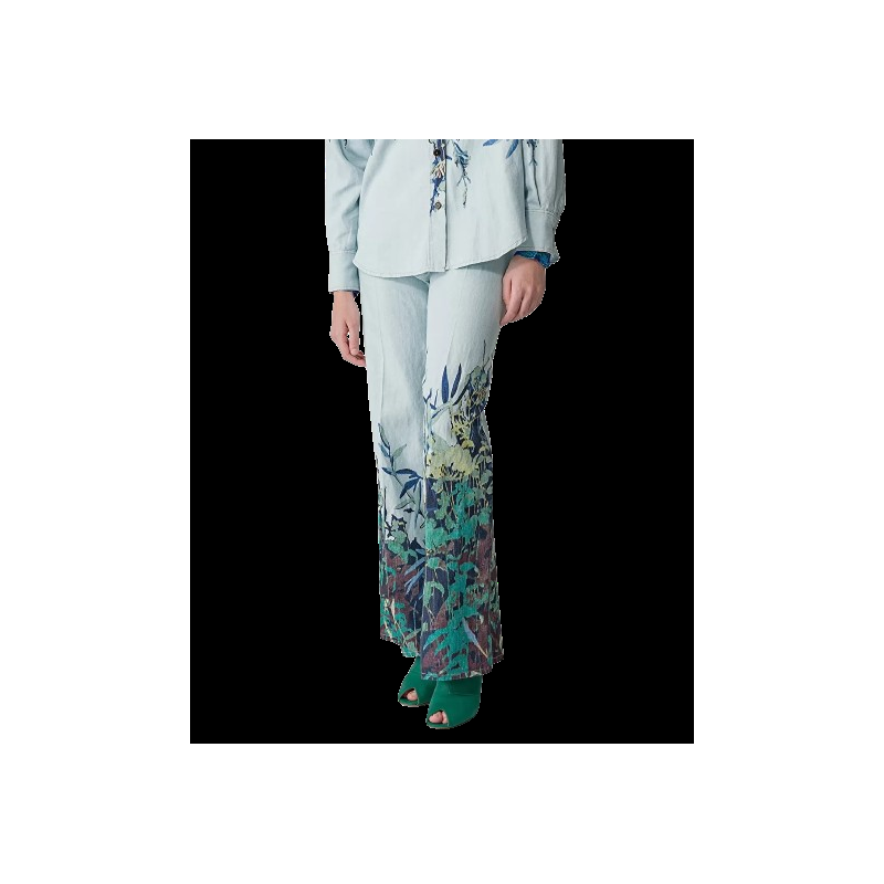 Roberto Fanella forte_forte pantalone "heaven" print Soddisfazione Garantita