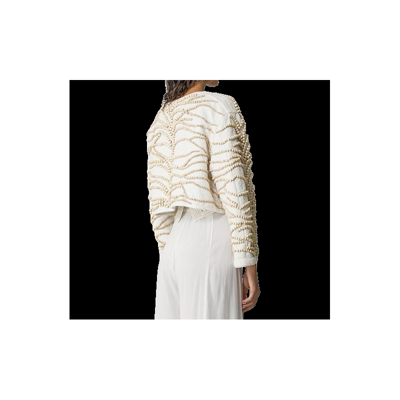 Roberto Fanella forte_forte giacca jacquard cotone macramè Promozione Limitata